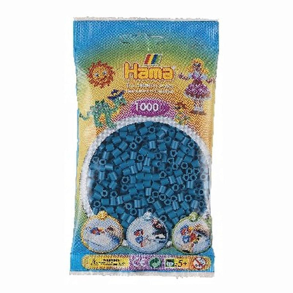 Hama perler 1000 stk petrol, frv 83