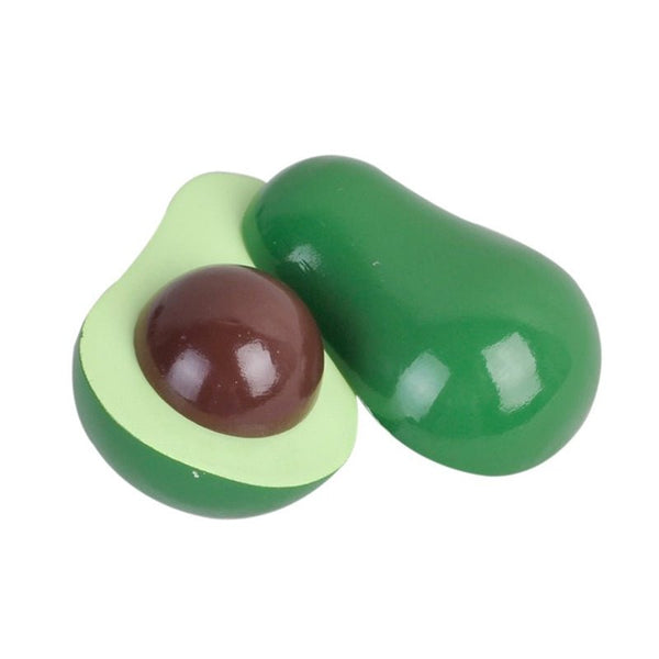 MaMaMeMo legemad i træ, avocado