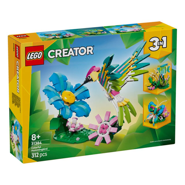 LEGO® CREATOR Vilde Dyr: Farverig Kolibri