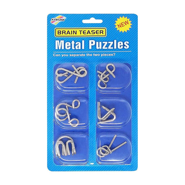 Robetoy brain teaser, metal puslespil