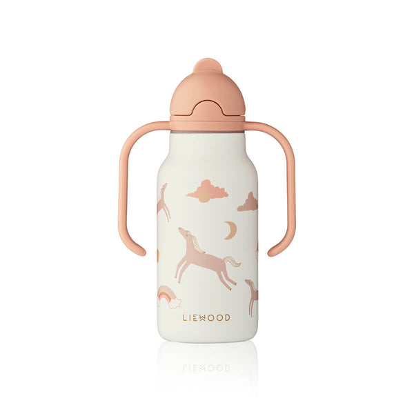 Liewood Kimmie Vandflaske, 250 ml, Dream/Ecru