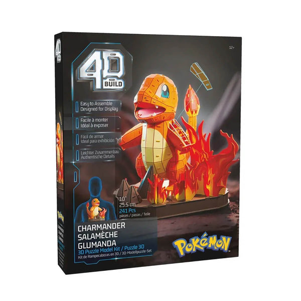 Pokemon 4D Puslespil Charmander, 30 CM