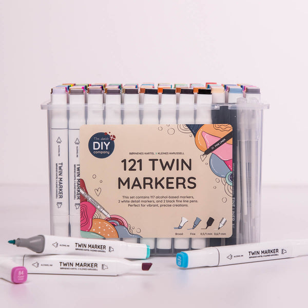 Børnenes Kartel 121 Twin Markers