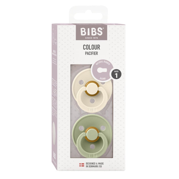 BIBS sut Colour str 1, 2 pak ivory / sage