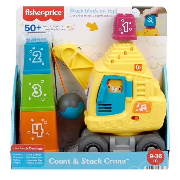 Fisher Price Tælle - og Stablekran