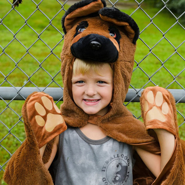 Great Pretenders Schæfer hund kappe 4 - 6 år