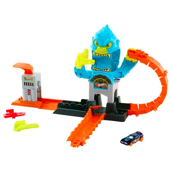 Hot Wheels City Nemesis Gorilla Garage Attack