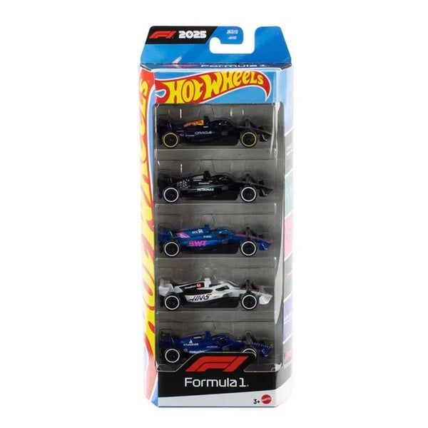 F1 Racing 2025 5 - pak Biler i 1:64