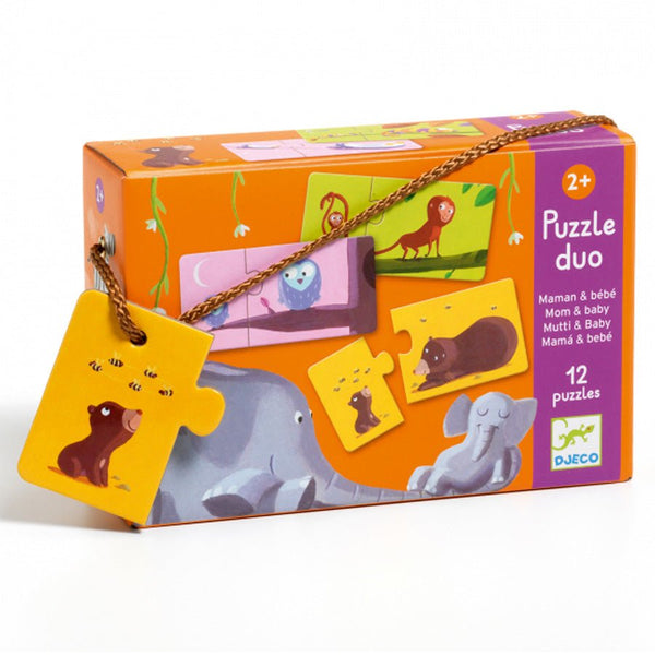 Puzzle Duo med Mor og Barn