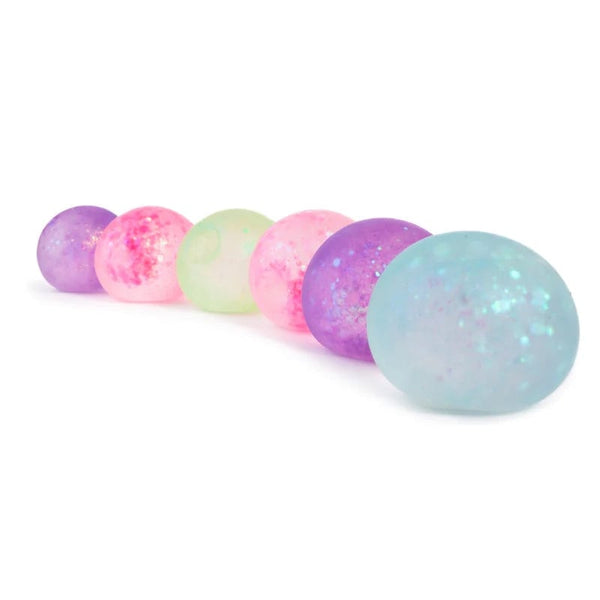 Glitterally Amazing Squishy Balls asst.