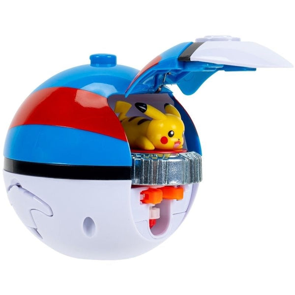 Battle Spinner Pikachu med Great Ball