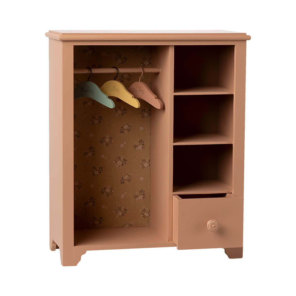 Maileg Garderobe, Stor - Dark Powder