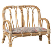 Maileg Rattan Sofa, Stor - Nature