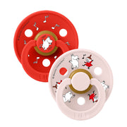 Bibs x Mumi Dancing 2 - Pak Colour Sut Str 2, Candy Apple Mix