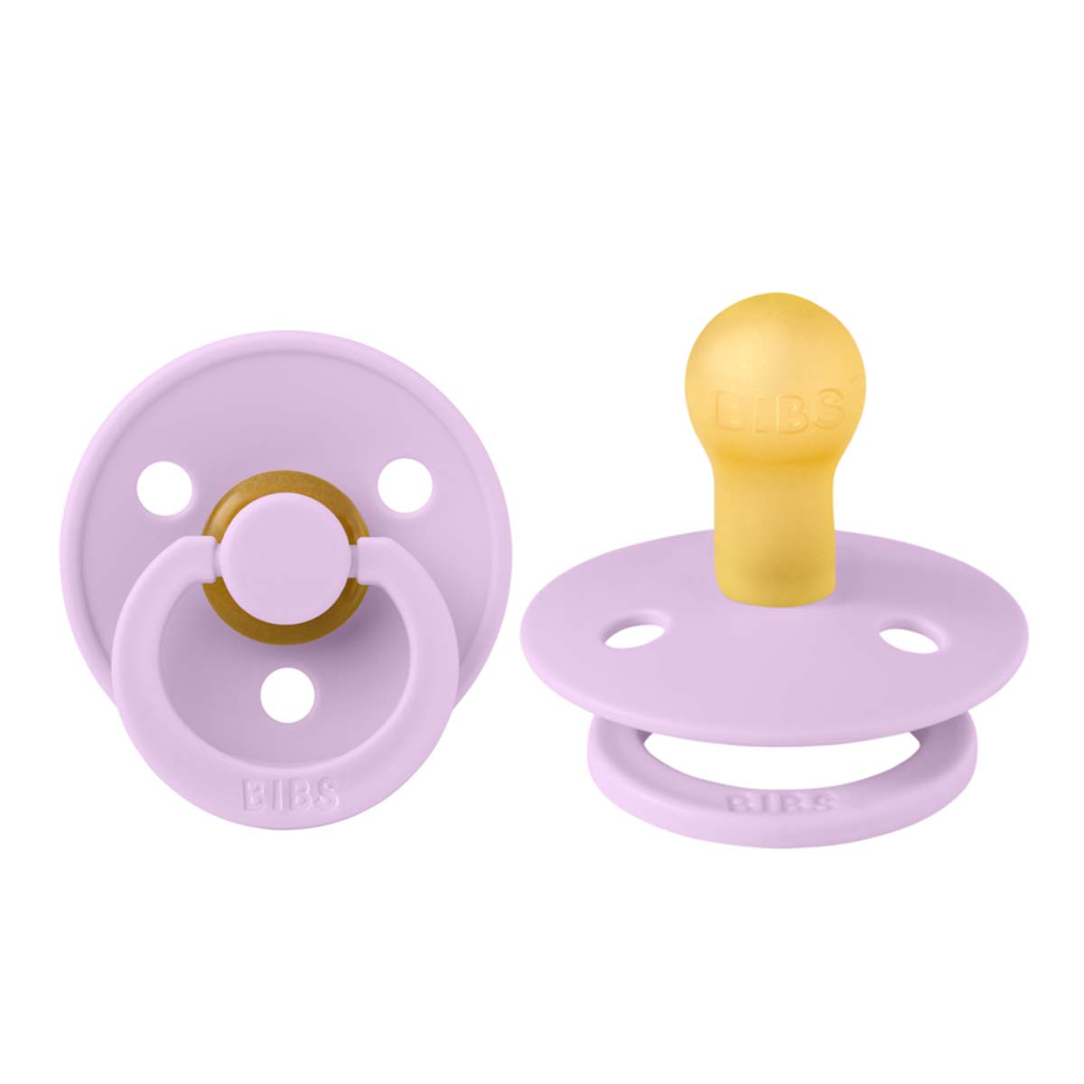 Bibs rund sut, str 2 - Violet Sky