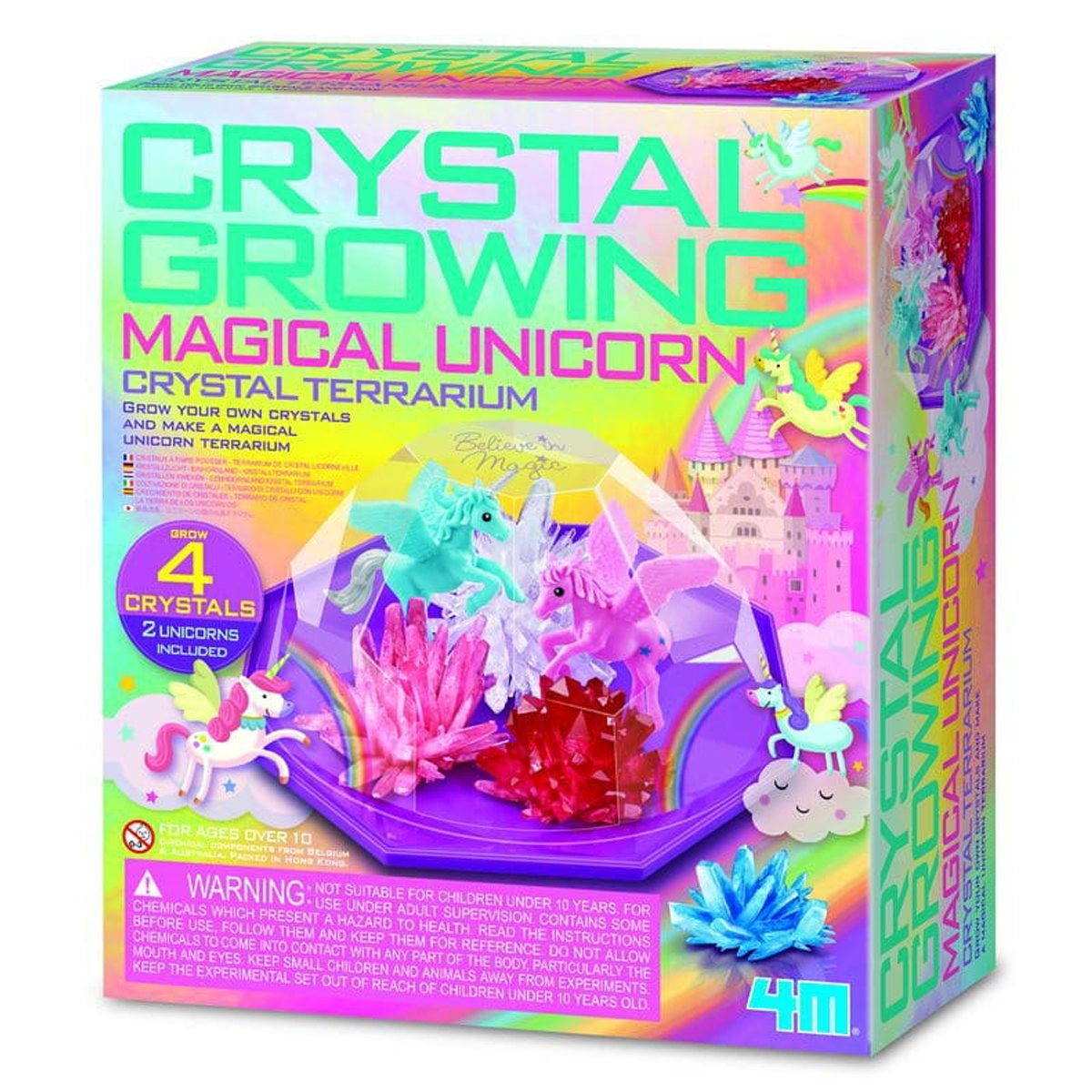 4M KidzLabs, Crystal Growing Magical Unicorn