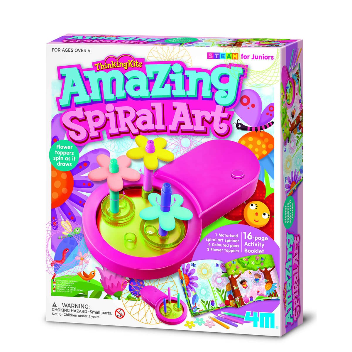 4M ThinkingKits Amazing Spiral Art