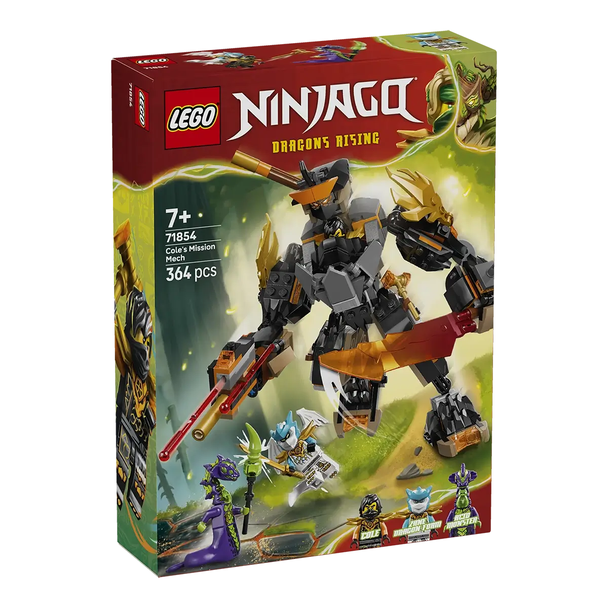 LEGO® NINJAGO Coles Missions - Mech og Drage - Zane