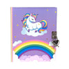 Tagebuch mit Schloss Regenbogen-Einhorn
