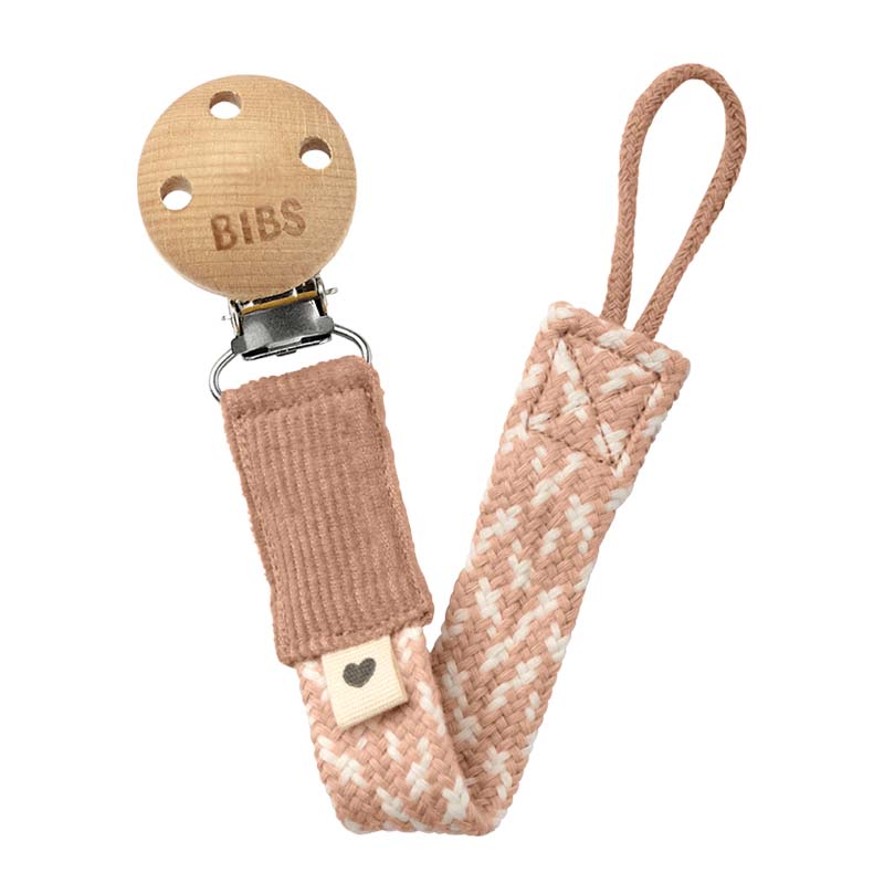Bibs suttesnor, blush/ivory