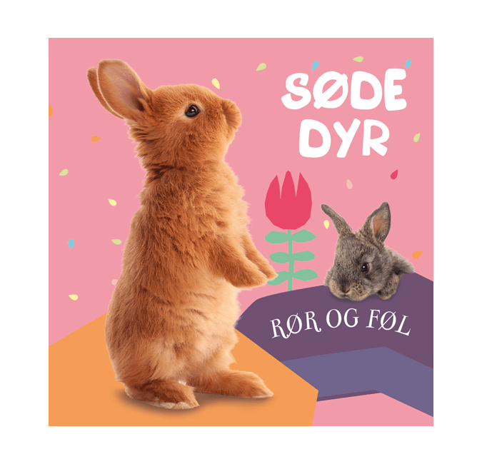 Rør og føl bog, søde dyr