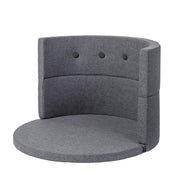 By klipklap KK play fold circle Blue grey w. grey