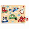 Relief-Holzpuzzle mit Transport