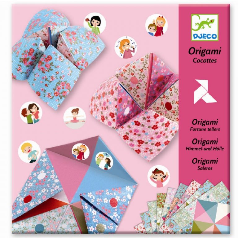 Origami "Nip - Nappere i Lyse Farver"