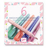 Sweet Glitter Markers (6 stk)