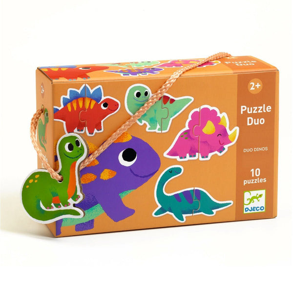 Djeco puzzle duo, dinosaur