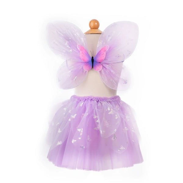 Great Pretenders sommerfuglevinger og skirt, lilla