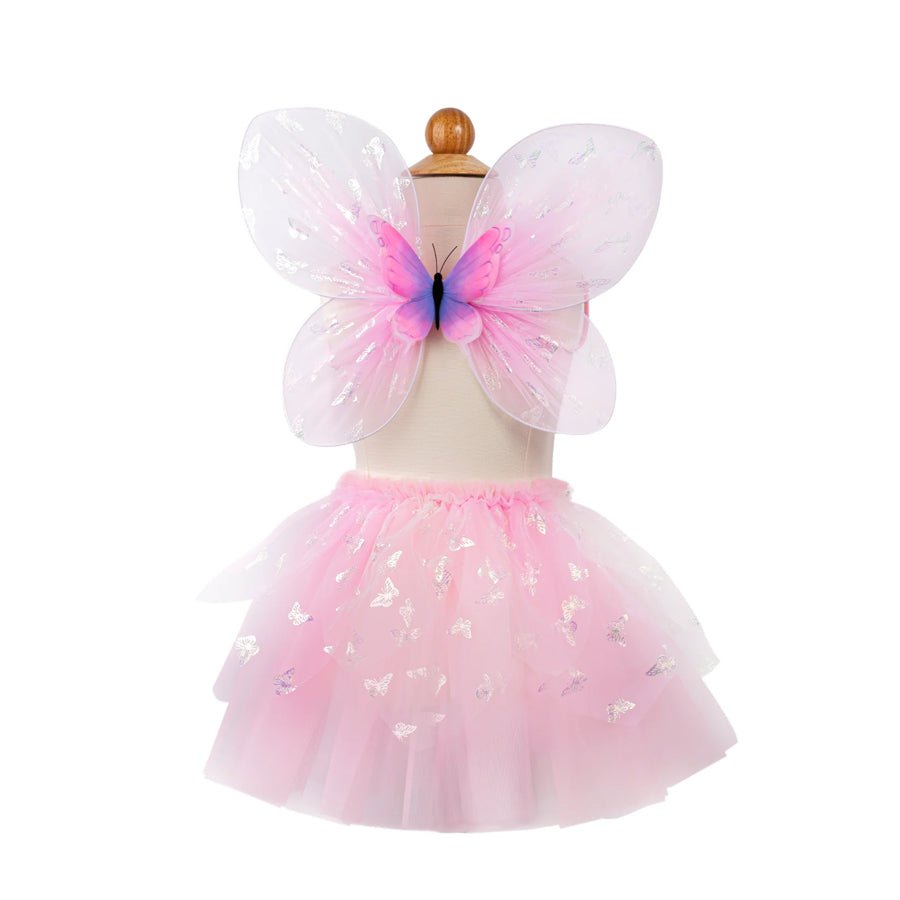 Great Pretenders sommerfuglevinger og skirt, pink