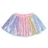Paillettenrock im Ombre-Look
