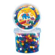 Hama maxi perler i bøtte, 600 stk - basisfarver