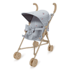 Zoe klappbarer Puppenwagen mit Schleife in Cherry Blue Coeur