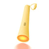 Gelbe Taschenlampe