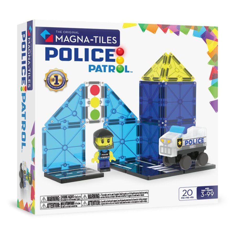 Magna - Tiles Politipatrulje, 20 Dele