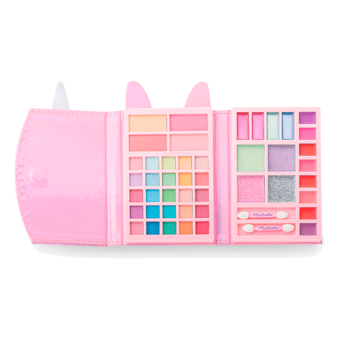 Martinelia foldbar kosmetik palettebog, little unicorn