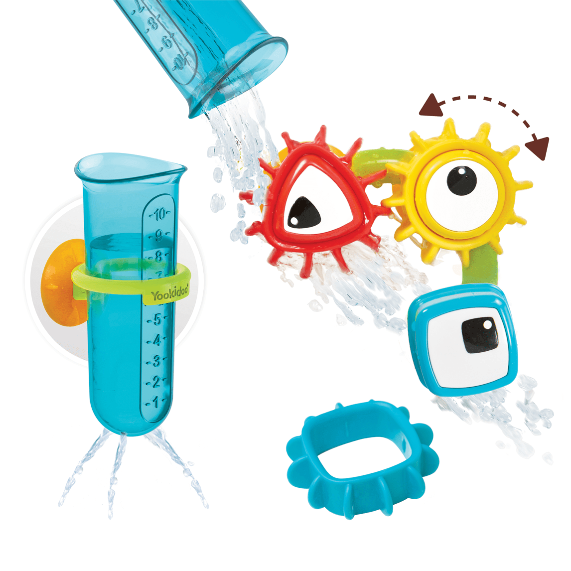 Yookidoo Spin 'N' Sort Water Gear