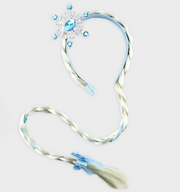 Luksus Fletning Ice Blue / Blond