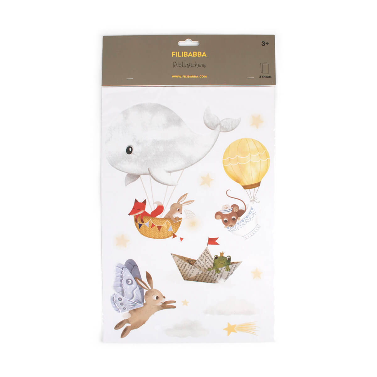 Filibabba Wallstickers - Dreamy Adventurers