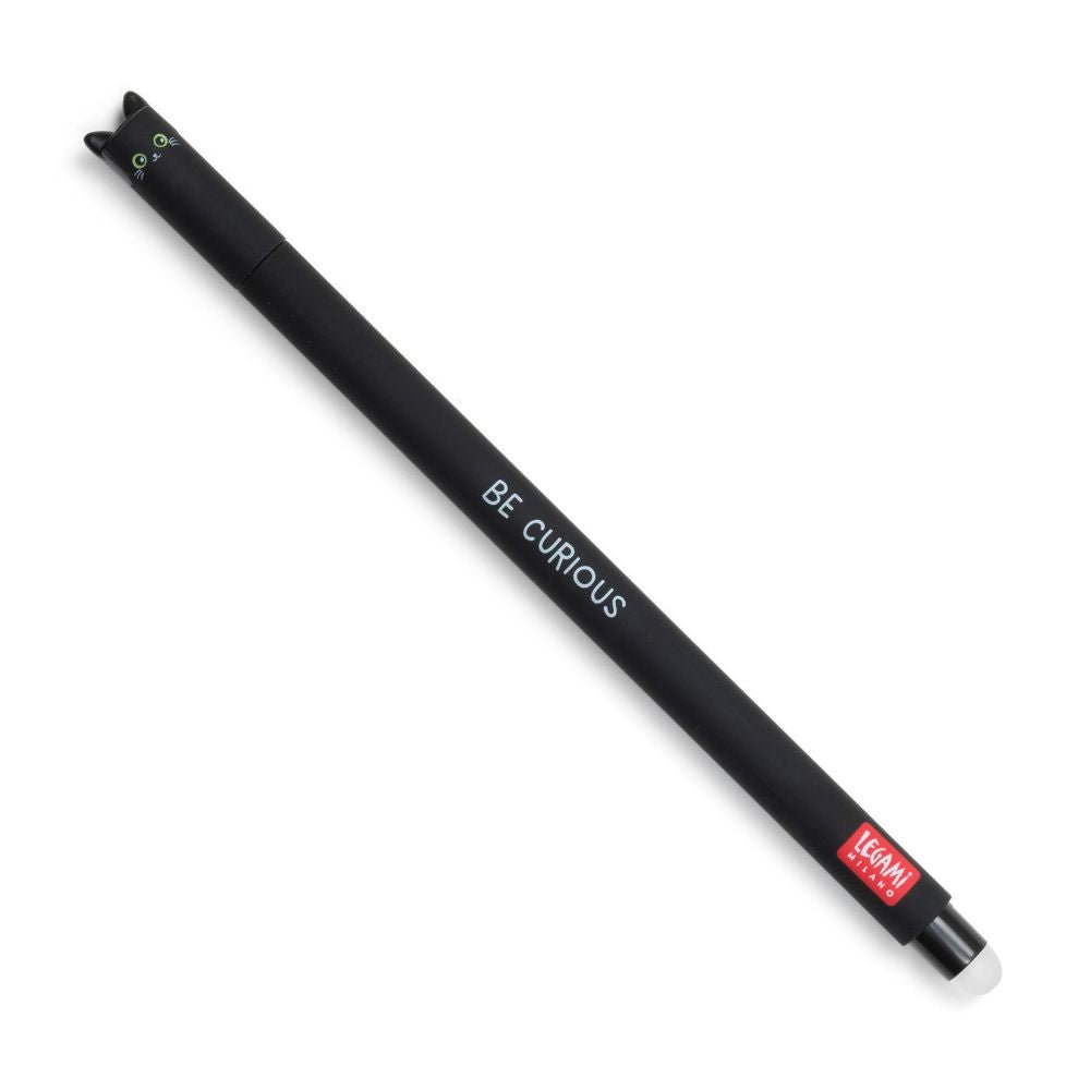 Gel Pen Sletbar, Kat - Sort