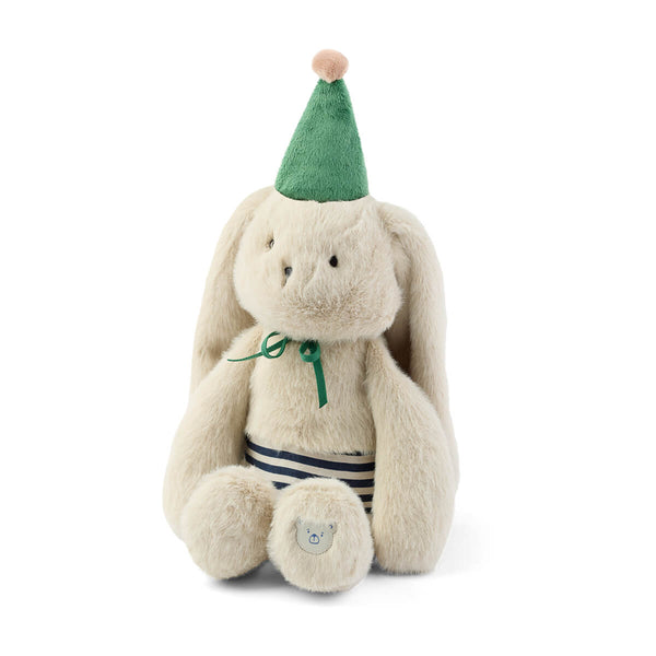 Liewood Bertrand Kanin Celebration Bamse, Mist/Blue Stripe Mix
