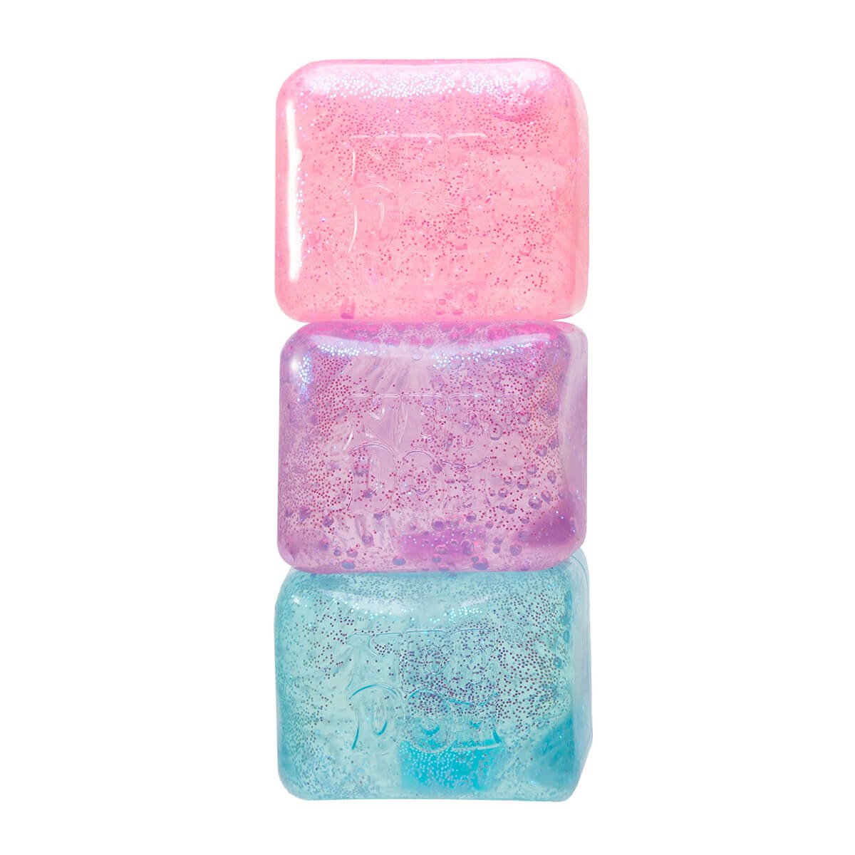 Needoh Nice Cube Glitter & Glow, Asst