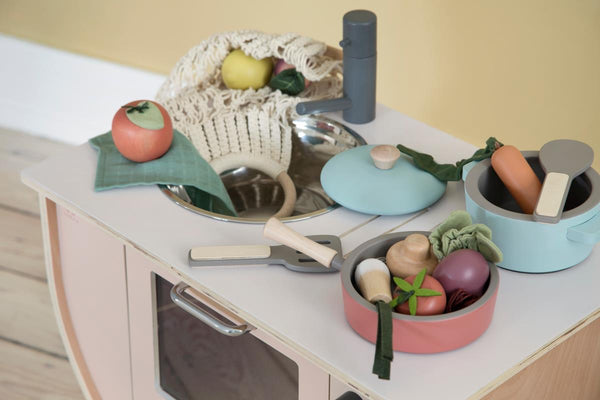 Sebra legemad i træ, frugter