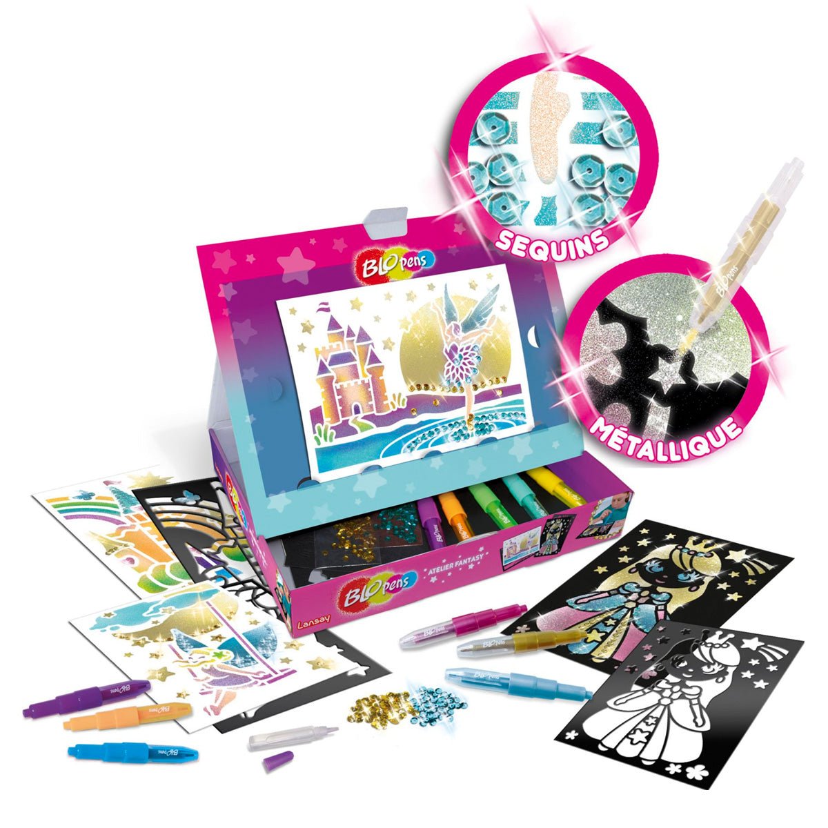Blopens paillet fantasi workshop