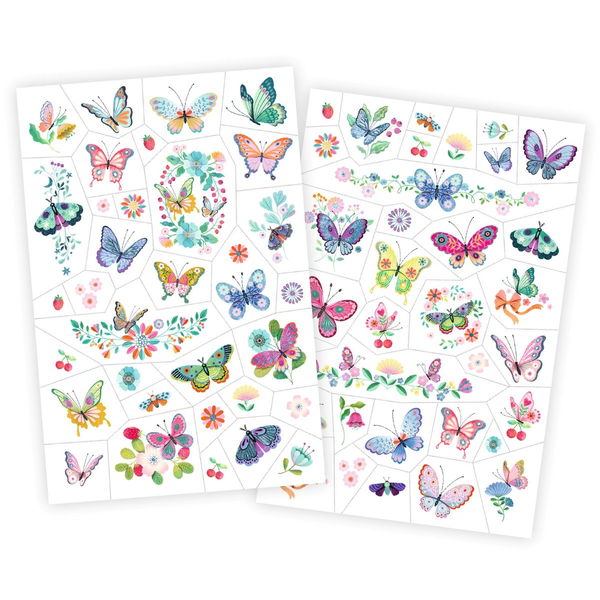 Djeco Tattoos, Sommerfugle