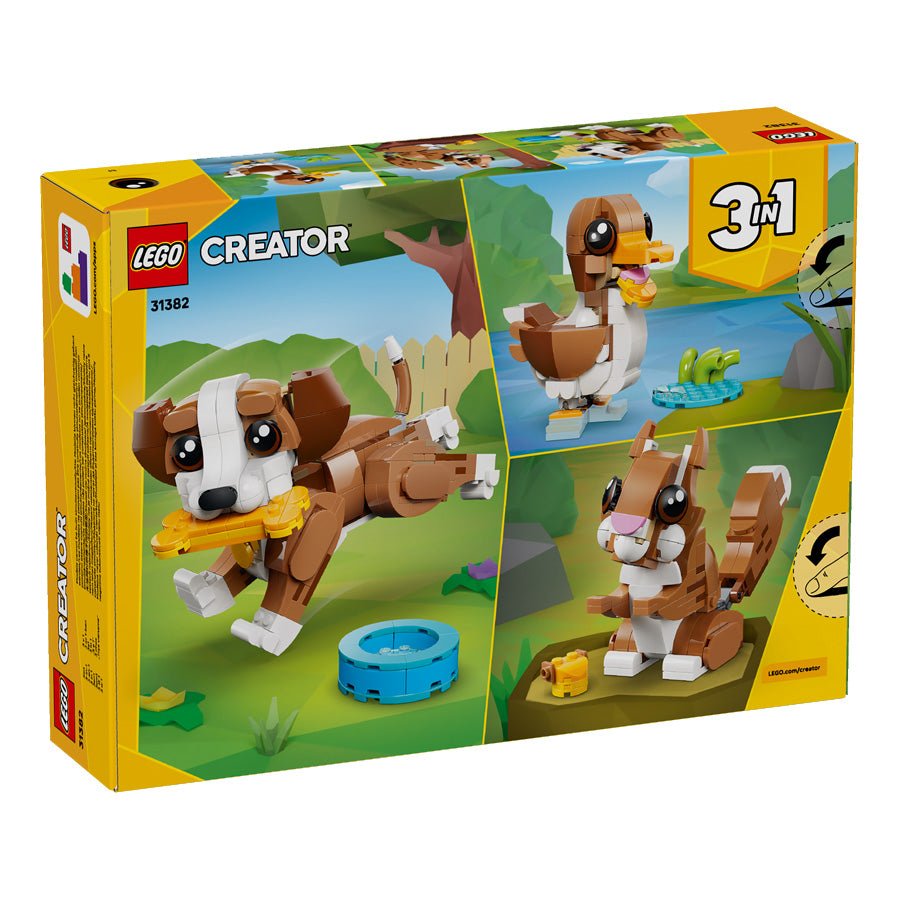 LEGO® CREATOR Søde dyr: Legesyg hundehvalp