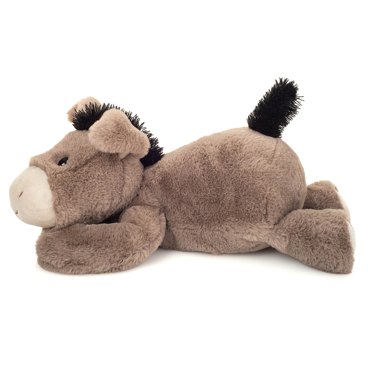 Teddy Hermann Æslet Eddy - Liggende, 38 CM