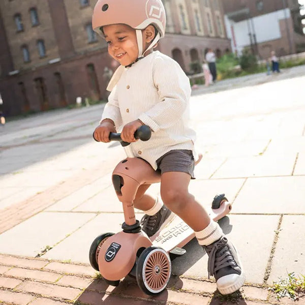 Scoot and Ride Highwaykick 1 Push & Go, Mocha